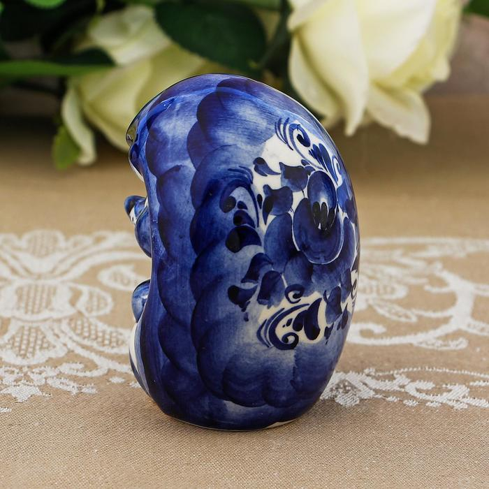 Сувенир «Еж», 9 см, гжель Сувенир «Еж», 9 см, гжель