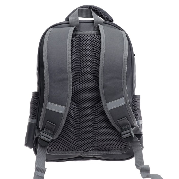 Рюкзак школьный Bruno Visconti "BASS", 40 х 30 х 19 см, эргономичная спинка, пенал в подарок