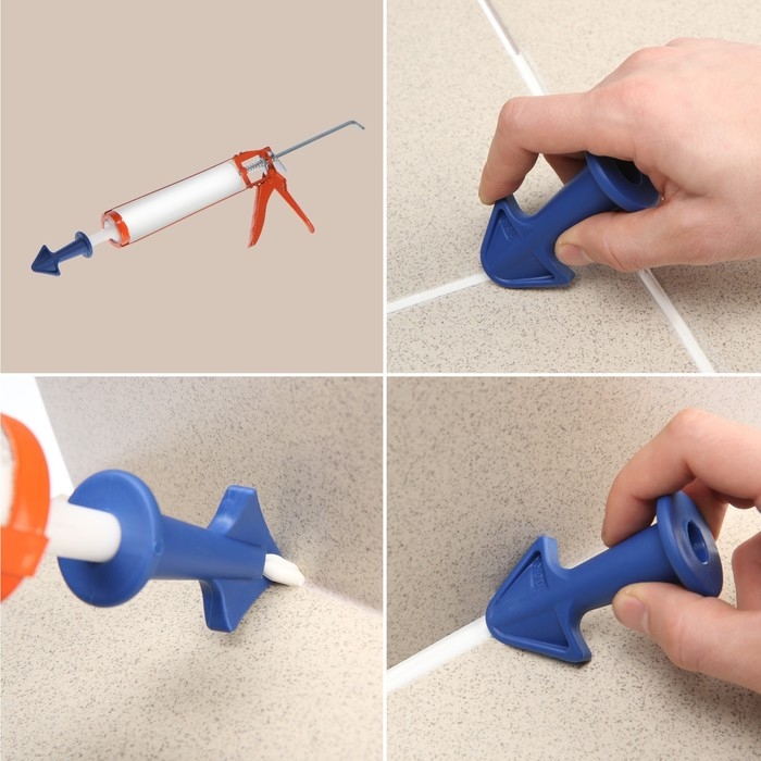 Насадки-аппликаторы для герметика ТУНДРА, для затирки швов, 6.5, 10, 13 мм, 3 шт. Насадки-аппликаторы для герметика ТУНДРА, для затирки швов, 6.5, 10, 13 мм, 3 шт.