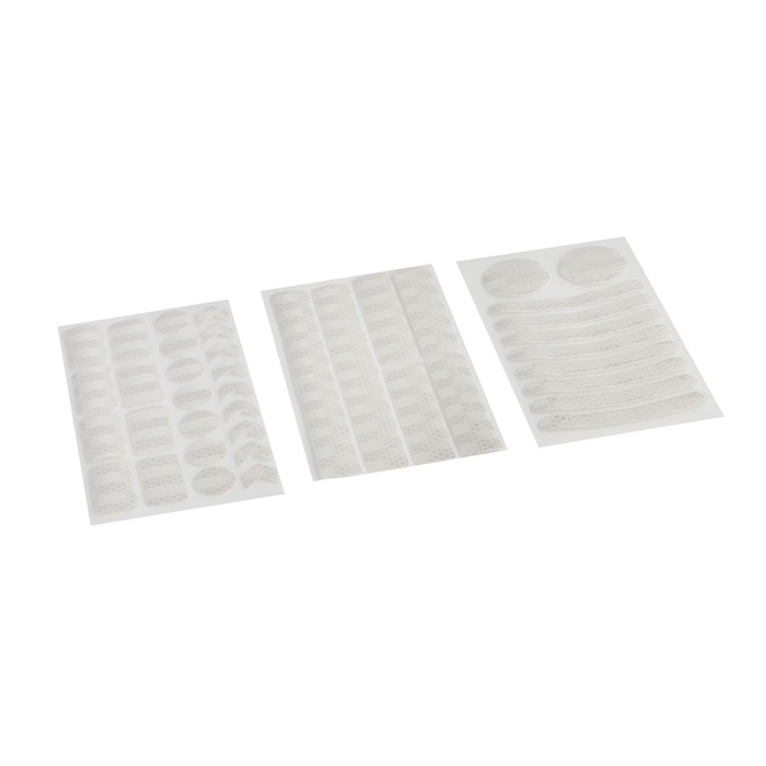 Наклейка на авто, светоотражающая, белый, набор 40 шт Наклейка на авто, светоотражающая, белый, набор 40 шт