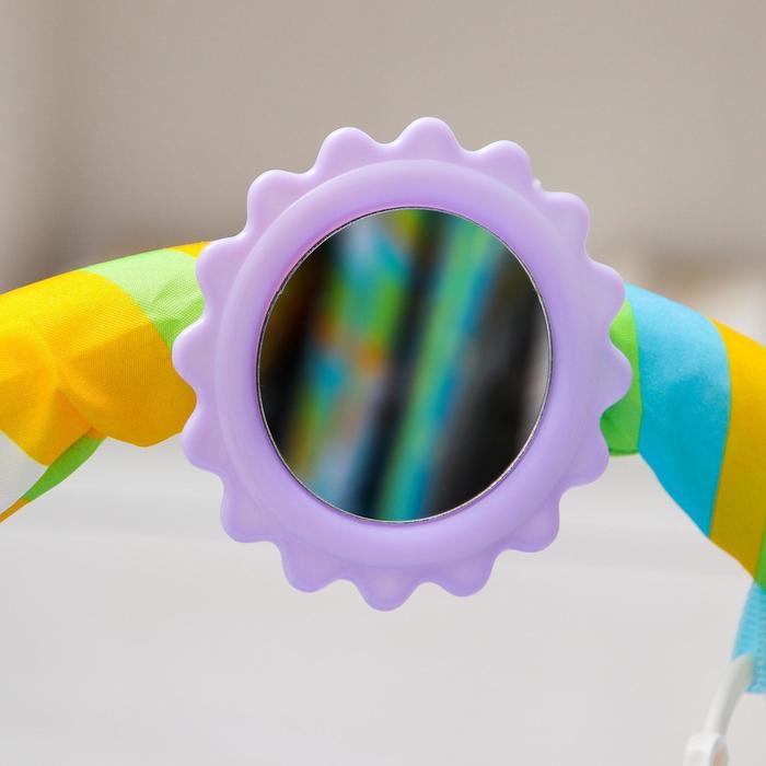 Коврик развивающий с дугой «Морские истории», пианино, зеркало, р-р 73х45х0,5 см. Коврик развивающий с дугой «Морские истории», пианино, зеркало, р-р 73х45х0,5 см.