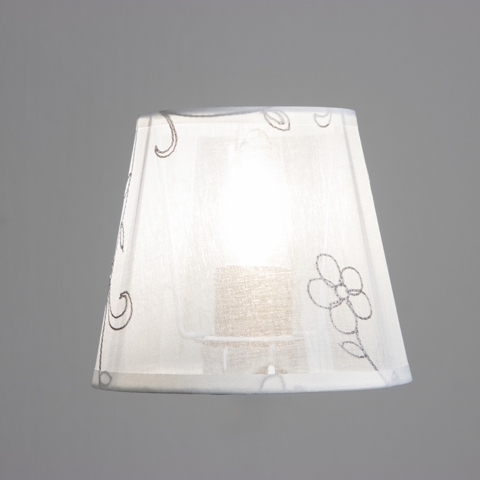 Абажур Е27 белый 15х15х13 см Абажур Е27 белый 15х15х13 см