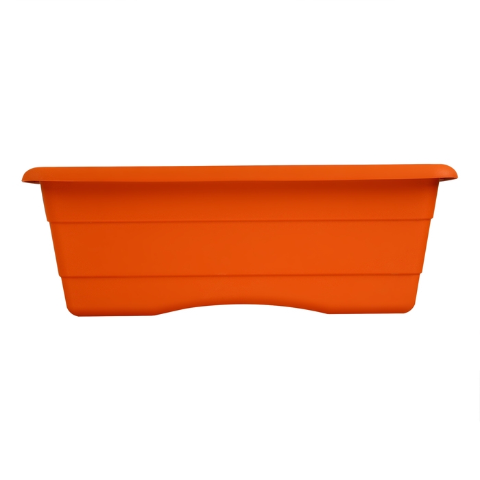 Ящик для цветов, 48 × 22 × 17 см, 10 л, цвет терракот Ящик для цветов, 48 × 22 × 17 см, 10 л, цвет терракот