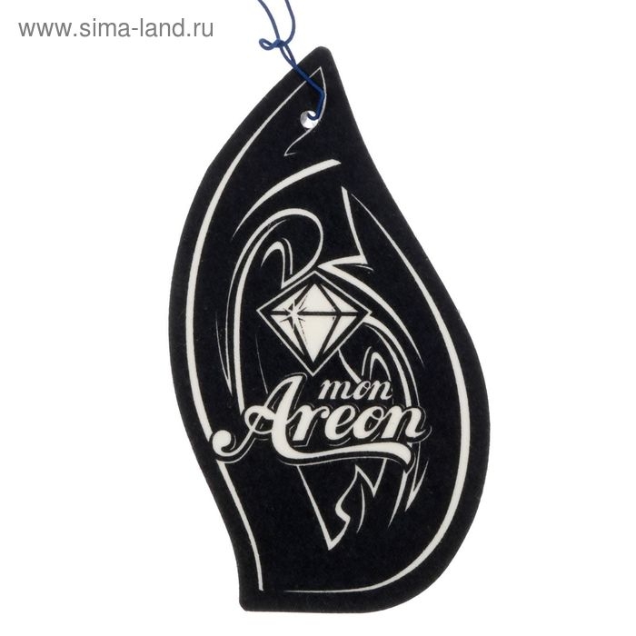 Ароматизатор на зеркало Areon Mon черный кристалл 704-043-323 Ароматизатор на зеркало Areon Mon черный кристалл 704-043-323