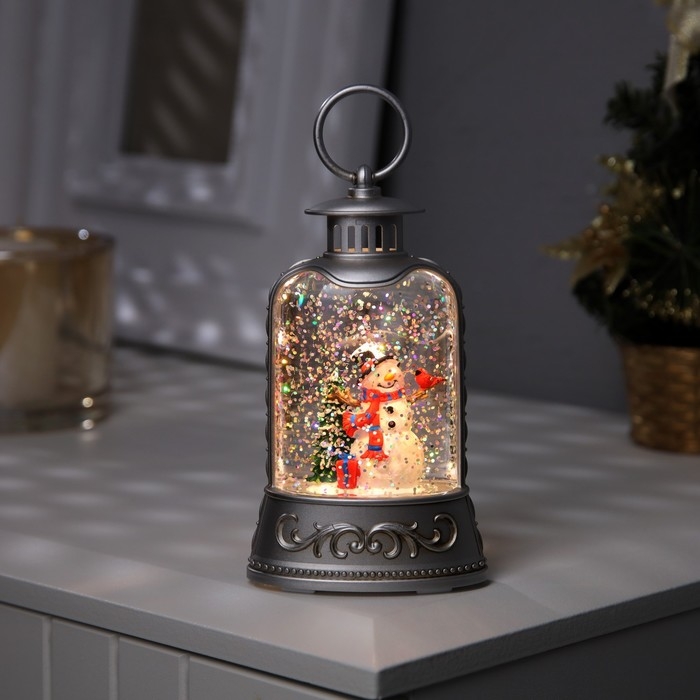 Светодиодная фигура «Снеговик» 8 × 13.5 × 4 см, пластик, батарейки АААх2 (не в комплекте), свечение тёплое белое Светодиодная фигура «Снеговик» 8 × 13.5 × 4 см, пластик, батарейки АААх2 (не в комплекте), свечение тёплое белое