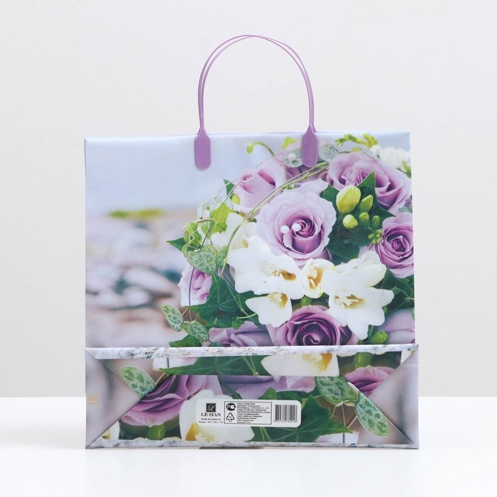 Пакет Пакет "Wedding day", мягкий пластик, 29 x 30 см, 100 мкм