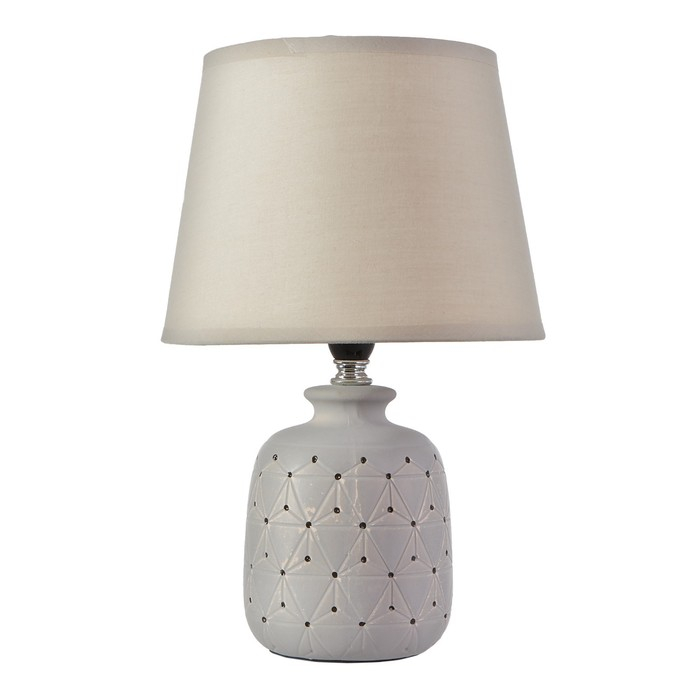 Лампа настольная 16735/1WT E14 40Вт белый h.31см RISALUX Лампа настольная 16735/1WT E14 40Вт белый h.31см RISALUX