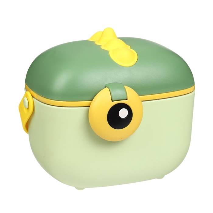 Контейнер для детского питания Дино 5, 400 мл., цвет зеленый Контейнер для детского питания Дино 5, 400 мл., цвет зеленый