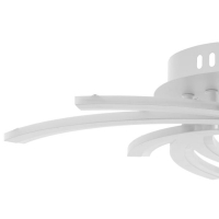 Люстра с ПДУ 59114/3 LED 72Вт 3000-6000К диммер белый 50х50х6 см BayerLux