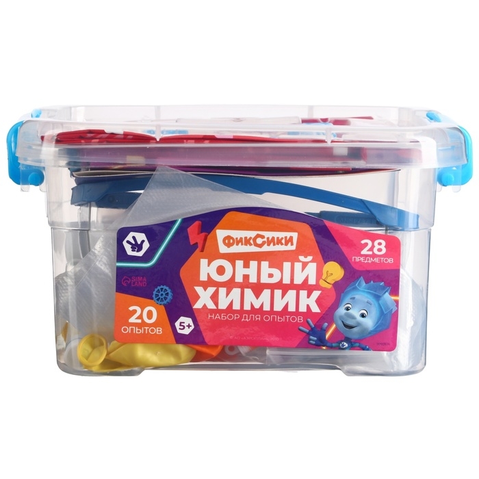 ФИКСИКИ Набор для опытов  ФИКСИКИ Набор для опытов "Юный химик", 20 опытов