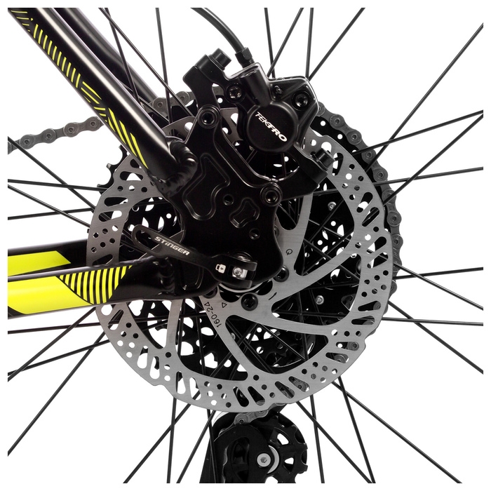 Велосипед 29 Велосипед 29" STINGER GRAPHITE PRO, цвет чёрный, р. 22"