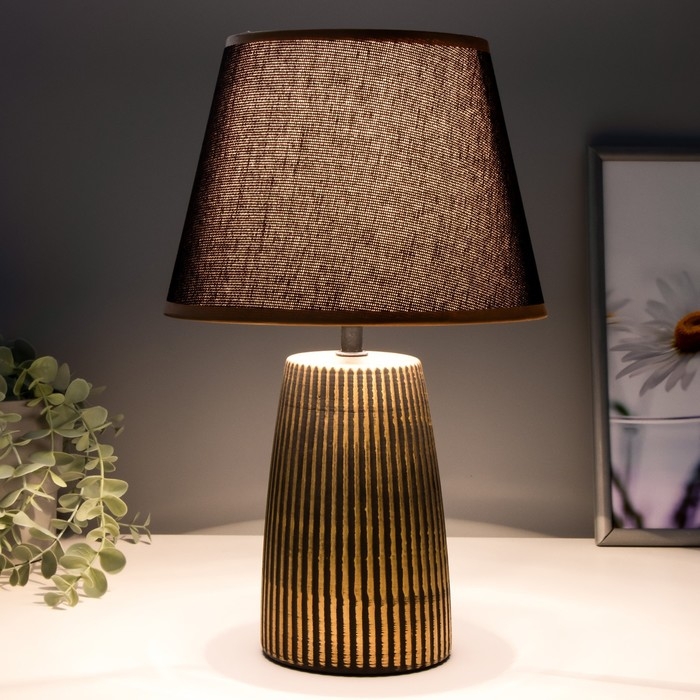 Светильник Светильник "Джолани" E14 40Вт черный с золотой патиной 23х23х36,5 см RISALUX