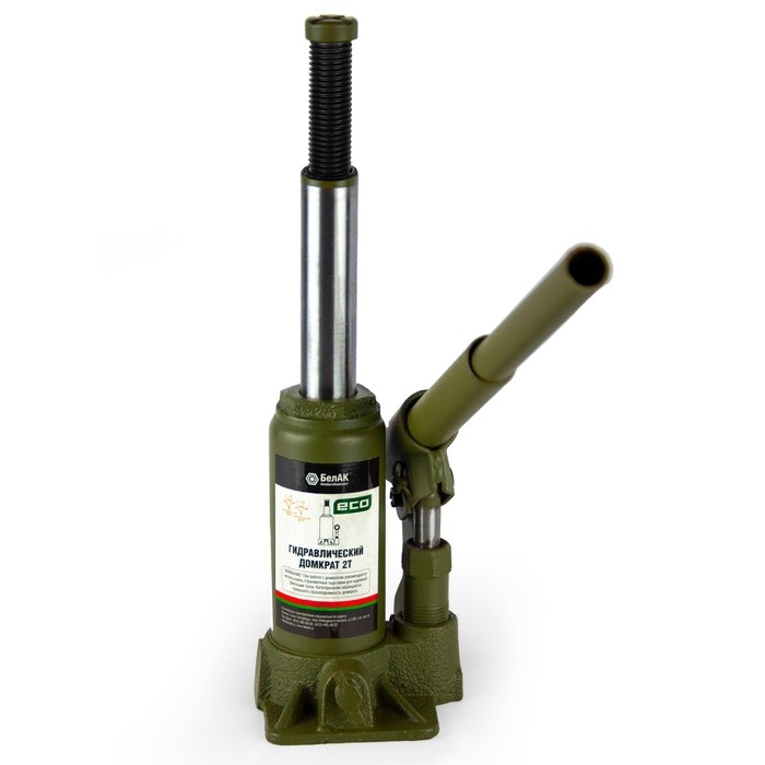 Домкрат гидравлический  Домкрат гидравлический "БелАК" ECO БАК.70011, подъем/подхват 278/148 мм, 2 т