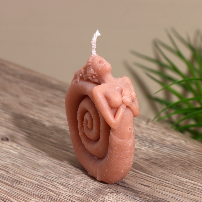 Свеча  Свеча "Русалка" 6,5х4х8 см, соевый воск МИКС