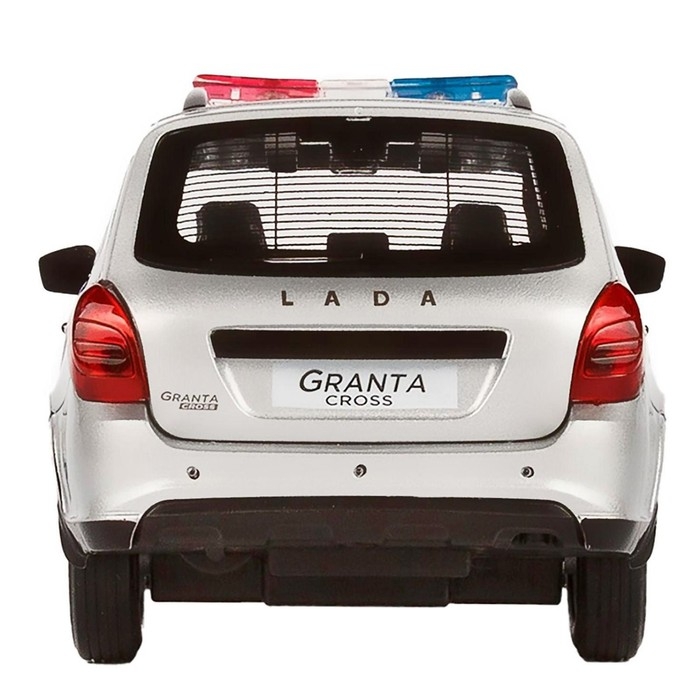 Машина металлическая «Lada Полиция» 1:24, цвет серебряный, открываются двери, капот и багажник, световые и звуковые эффекты Машина металлическая «Lada Полиция» 1:24, цвет серебряный, открываются двери, капот и багажник, световые и звуковые эффекты