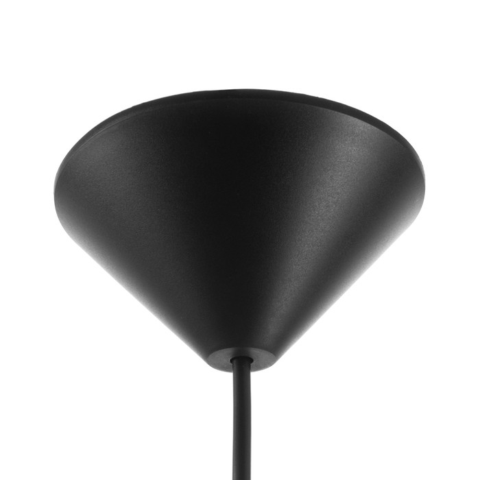 Люстра Люстра "Хоста" 1х15Вт Е27 МОДЕЛЬ: BR 00261 черный/белый 29х29х13см