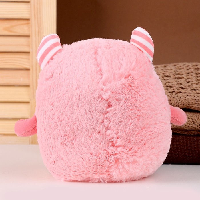 Мягкая игрушка «Монстрик», 19 см, цвет розовый Мягкая игрушка «Монстрик», 19 см, цвет розовый