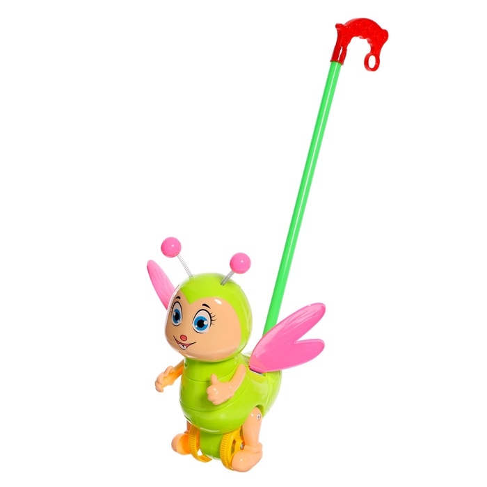 Каталка «Забавная бабочка», цвета МИКС Каталка «Забавная бабочка», цвета МИКС