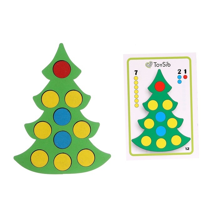 Мозаика «Наряжаем ёлку» Мозаика «Наряжаем ёлку»