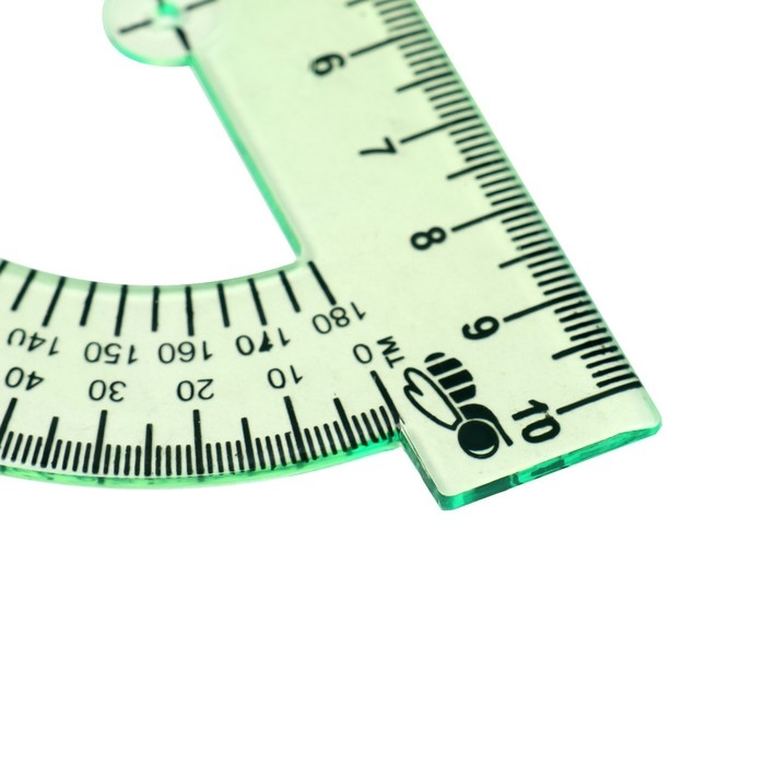 Набор чертёжный средний Calligrata (линейка 20 см, 2 треугольника, транспортир), прозрачный, микс, пакет Набор чертёжный средний Calligrata (линейка 20 см, 2 треугольника, транспортир), прозрачный, микс, пакет