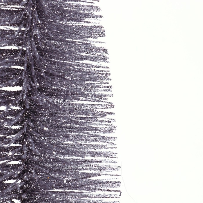 Новогодний декор «Ёлка в серебристом цвете с блёстками» 8 × 8 × 20 см Новогодний декор «Ёлка в серебристом цвете с блёстками» 8 × 8 × 20 см