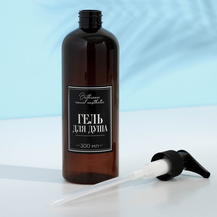 Дозатор для шампуня, кондиционера, гель для душа Bathroom visual, 300 мл Дозатор для шампуня, кондиционера, гель для душа Bathroom visual, 300 мл