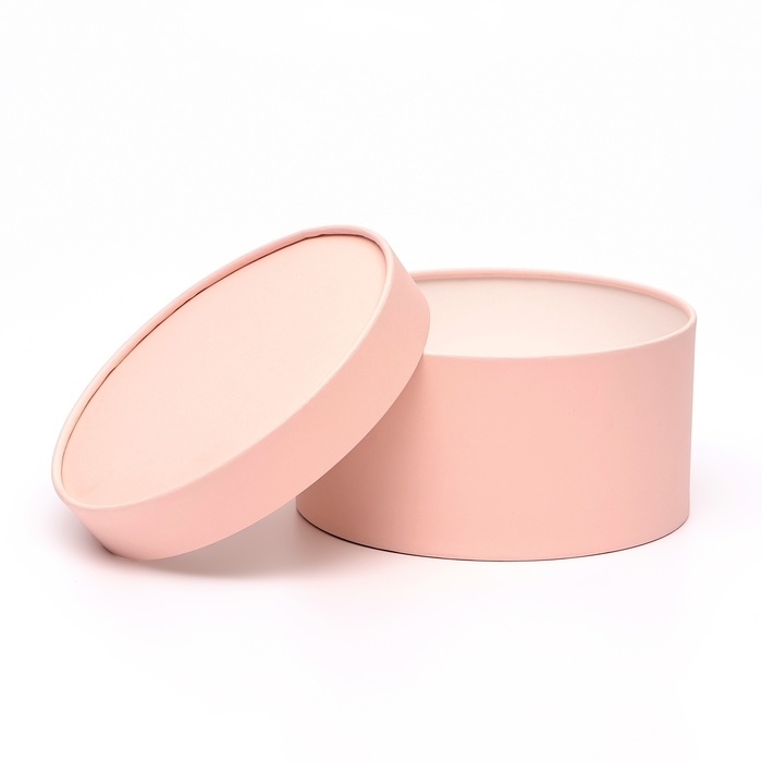 Подарочная коробка Подарочная коробка "Розовый персик" завальцованная без окна, 21 х 11 см