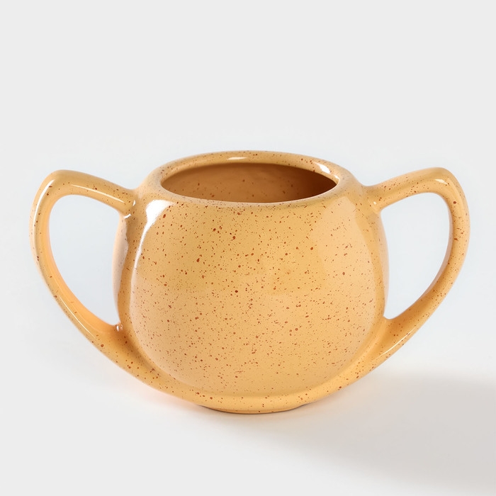 Сахарница керамическая «Каракум», 400 мл, d=7 см Сахарница керамическая «Каракум», 400 мл, d=7 см