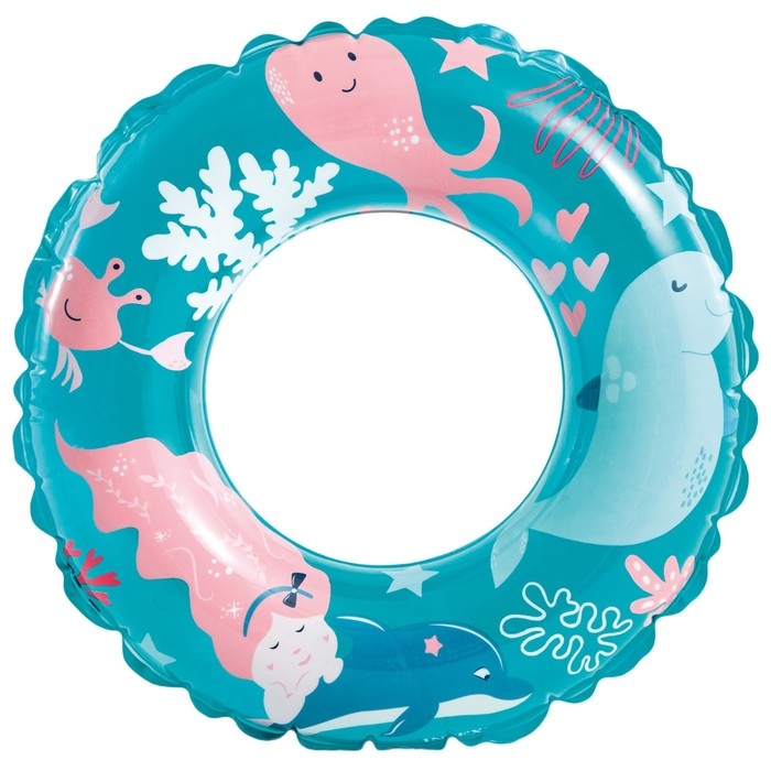 Круг для плавания «Океан», d=61 см, от 6-10 лет, цвет МИКС, 59242NP INTEX Круг для плавания «Океан», d=61 см, от 6-10 лет, цвет МИКС, 59242NP INTEX