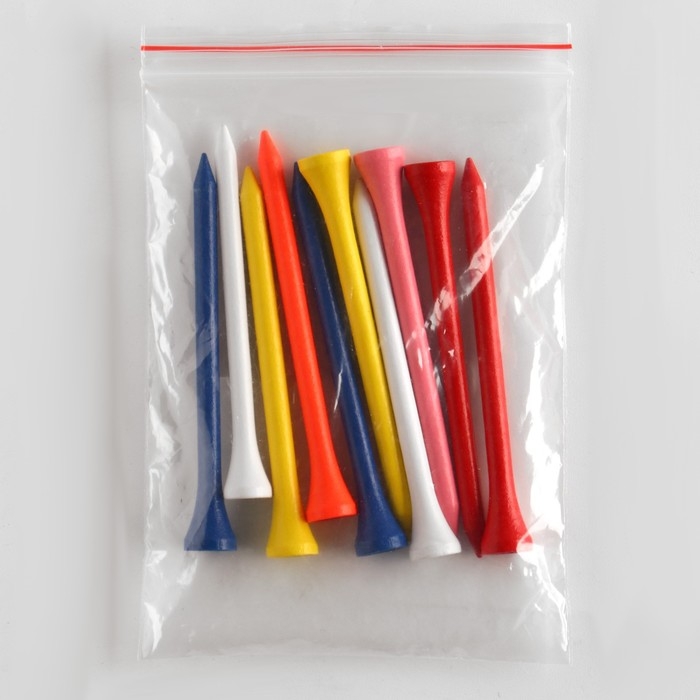 Набор подставок для гольф мяча из дерева, h-8.3 см, 10 шт Набор подставок для гольф мяча из дерева, h-8.3 см, 10 шт