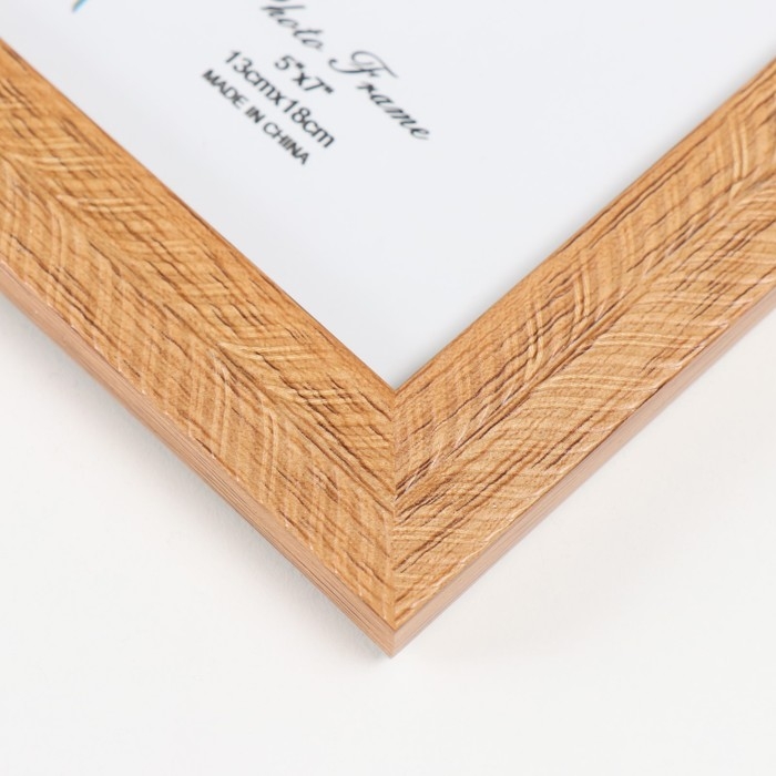 Фоторамка пластик 13х18 см "Карин" пшеничная 20,7х15,6х1 см