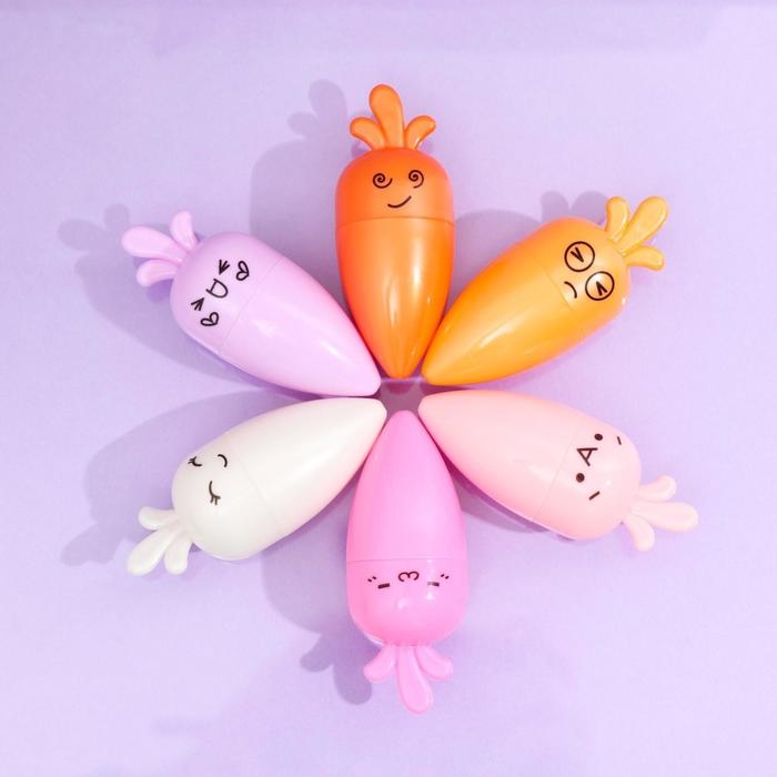 Бальзам для губ «Морковка», микс цветов и ароматов Бальзам для губ «Морковка», микс цветов и ароматов