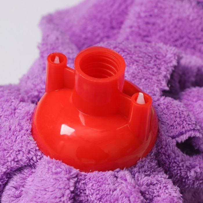 Насадка для швабры ленточная Доляна «Юбочка», микрофибра, 28×7×7 см, цвет МИКС Насадка для швабры ленточная Доляна «Юбочка», микрофибра, 28×7×7 см, цвет МИКС