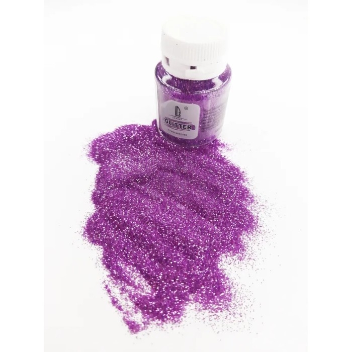 Декоративные блёстки LUXART LuxGlitter, 20 мл, размер 0.2 мм, розовый Декоративные блёстки LUXART LuxGlitter, 20 мл, размер 0.2 мм, розовый