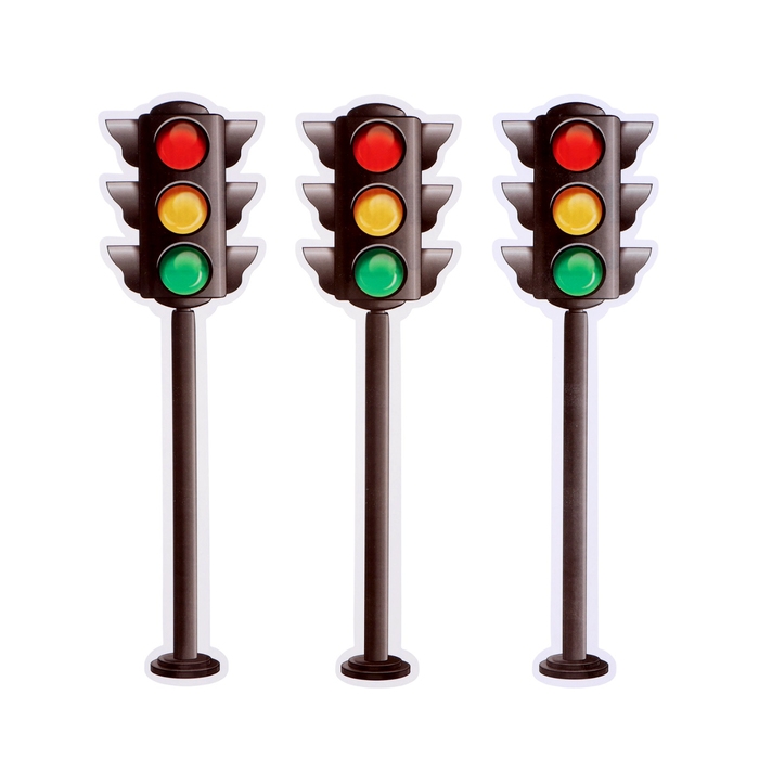 Набор для оформления  Набор для оформления "Городской транспорт!" 19 деталей, А4