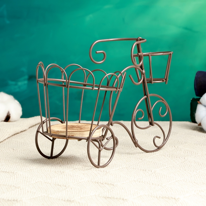 Кашпо-велосипед 20х10х13см Кашпо-велосипед 20х10х13см