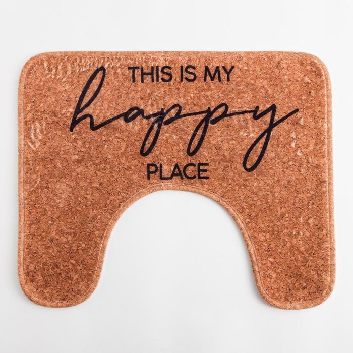 Коврик для ванной Этель Коврик для ванной Этель "Home", 50х40 см, велюр