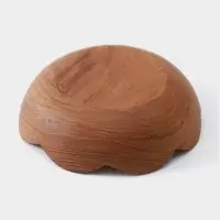 Тарелка, 17&times;17&times;5 см, тиковое дерево