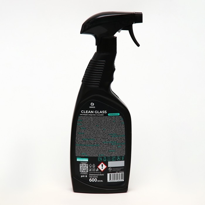 Очиститель стекол и зеркал Clean Glass Professional, 600 мл Очиститель стекол и зеркал Clean Glass Professional, 600 мл