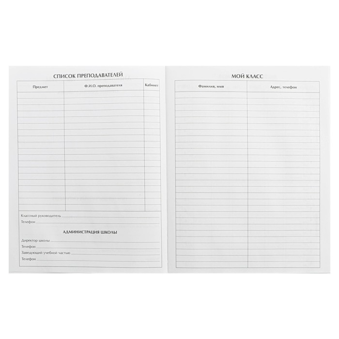 Дневник для 1-4 классов, Cars-1, твердая обложка 7БЦ, глянцевая ламинация, 48 листов