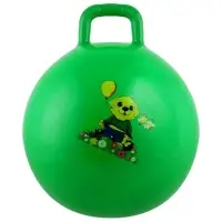 Мяч - прыгун с ручкой ONLYTOP, d=45 см, МИКС