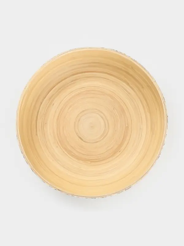 Салатник, 25&times;25&times;8 см, бамбук