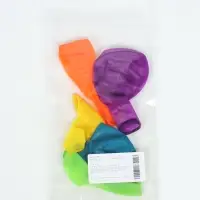 Воздушные шары латексные 12", 5 шт., кристалл, МИКС
