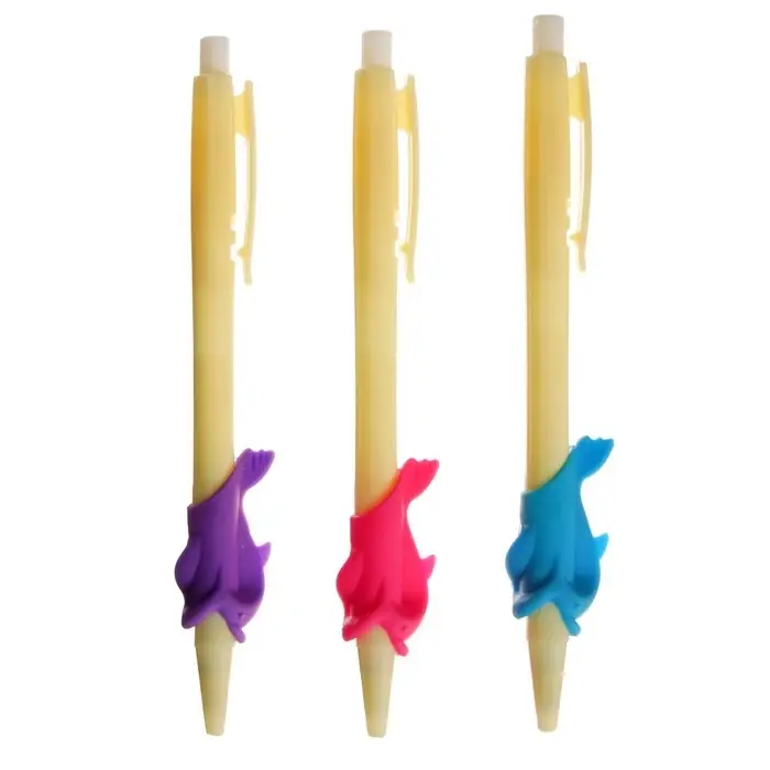 Ручка обучающая, тренажёр для исправления техники письма «Дельфин», МИКС Ручка обучающая, тренажёр для исправления техники письма «Дельфин», МИКС