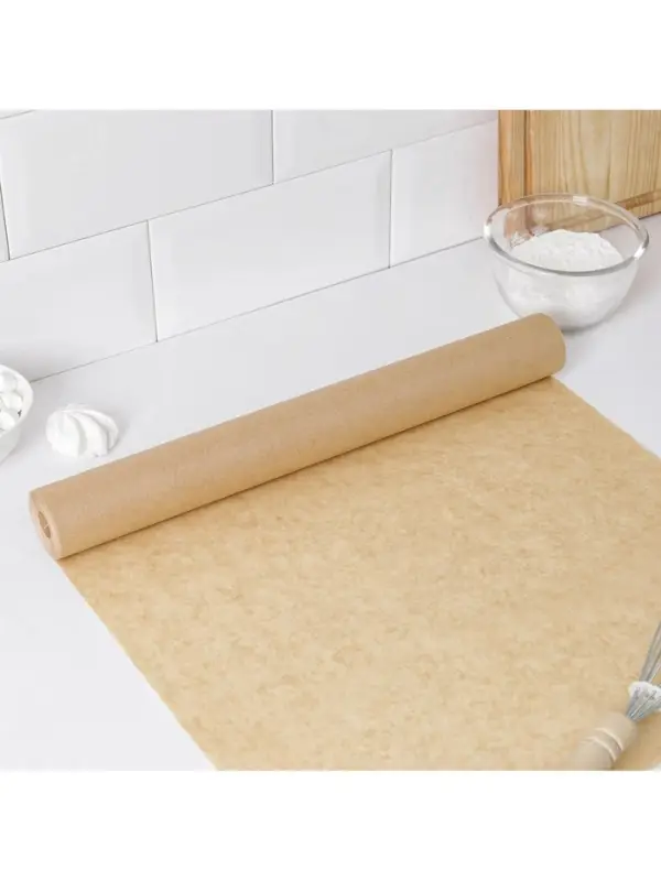 Бумага для выпечки силиконизированная Nordic EB Golden, 38 см&times;25 м, пергамент, коричневая