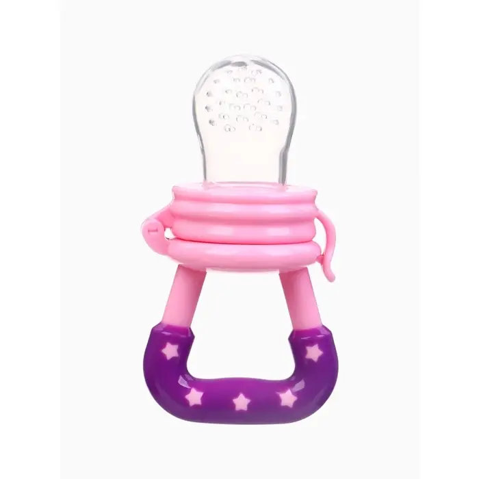 Ниблер для прикорма, от 5 мес., с силиконовой сеточкой, размер М &laquo;Доченька&raquo;, розовый