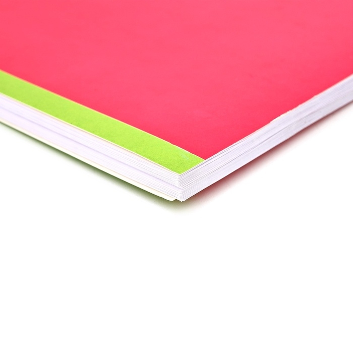 Альбом для рисования на скрепке А4,  40 листов  Альбом для рисования на скрепке А4,  40 листов "Розовый фон"