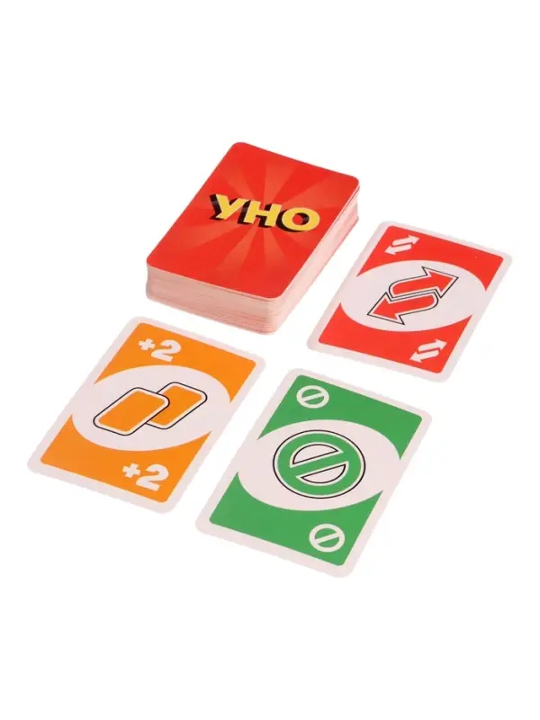 Настольная игра "Уно классическое", европодвес, 52 карточки 04693