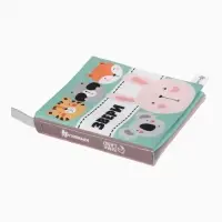 Книжка - шуршалка для малышей &laquo;Звери&raquo;, 11&times;11.5 см, от 3 мес.