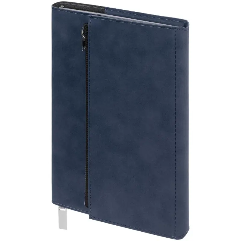 Ежедневник Grace на заказ, недатированный, темно-синий